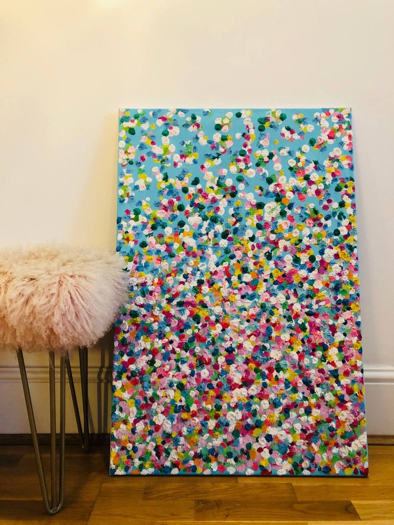 Original Modern Abstract Painting by Mitchell Brock