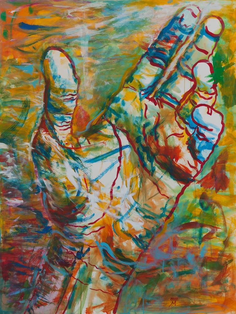 Hand Painting by Mirena Rhee | Saatchi Art