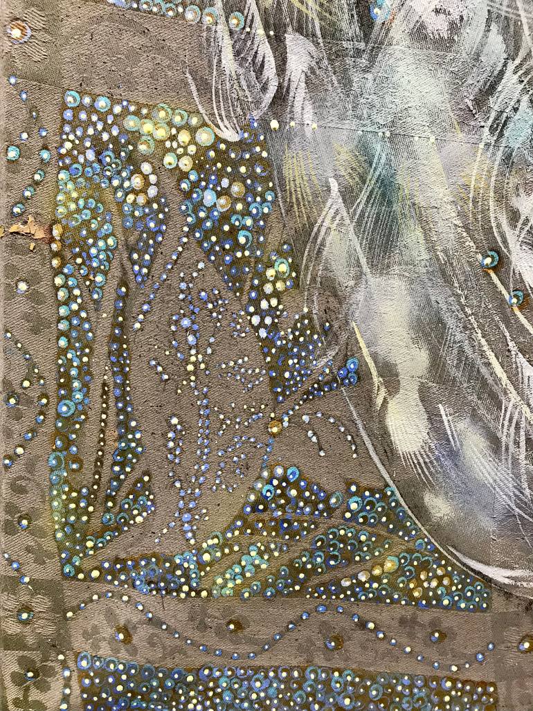 Original Art Nouveau Animal Painting by Karine Paronyanc