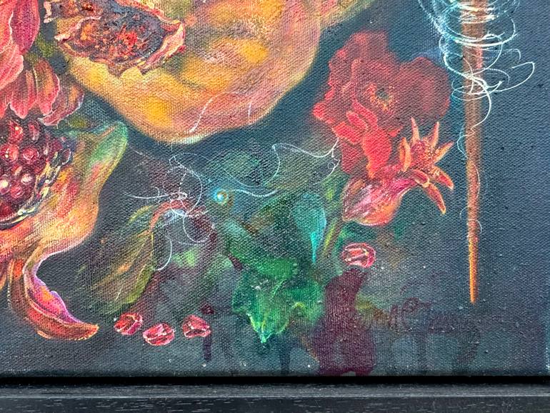Original Symbolism Still Life Painting by Karine Paronyanc