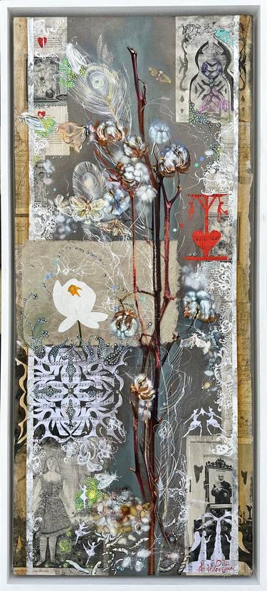 Original Conceptual Botanic Paintings by Karine Paronyanc