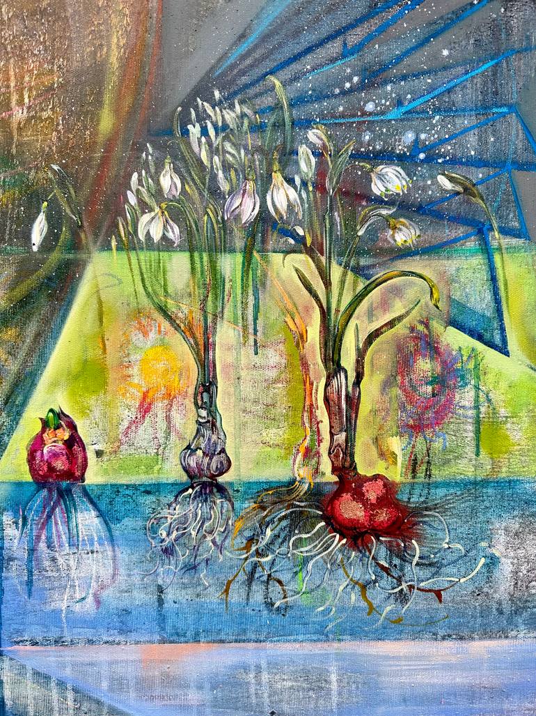 Original Contemporary Animal Painting by Karine Paronyanc
