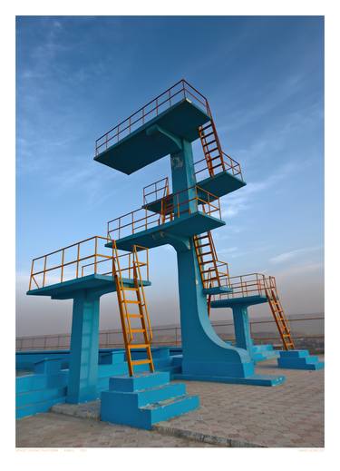 Soviet Diving Platform, Kabul, Afghanistan - Limited Edition of 5 thumb