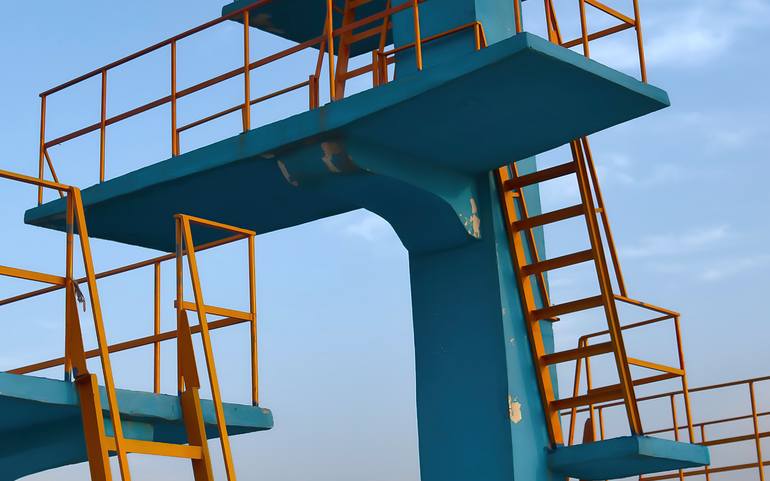 Original Abstract Expressionism Architecture Photography by James Longley