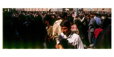 Crowds Gathering Outside the Imam Ali Shrine, Najaf, Iraq, 2004 thumb