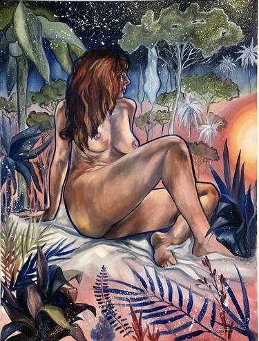 Print of Figurative Nude Paintings by Yuliya Gransart
