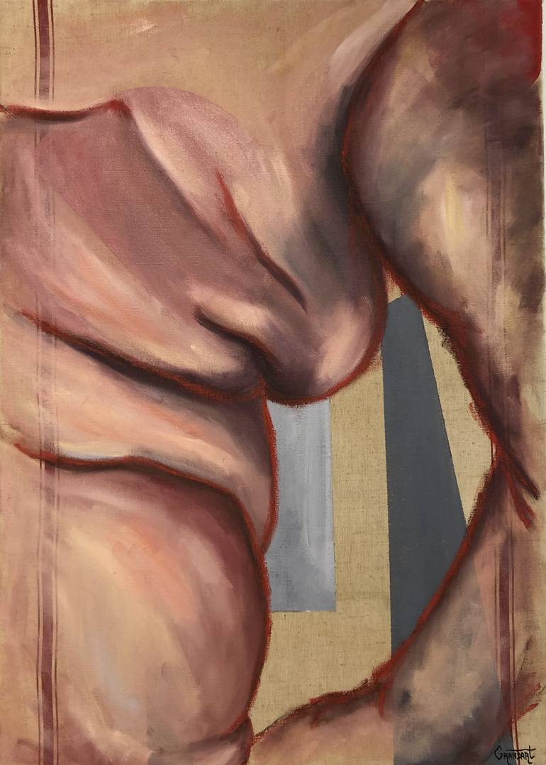 Original Conceptual Body Painting by Yuliya Gransart
