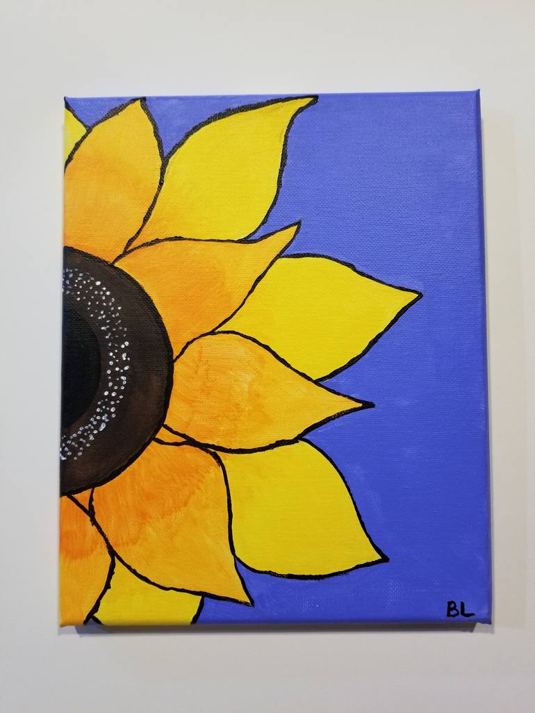 SunFlower Painting by BreeAnn Liddle | Saatchi Art