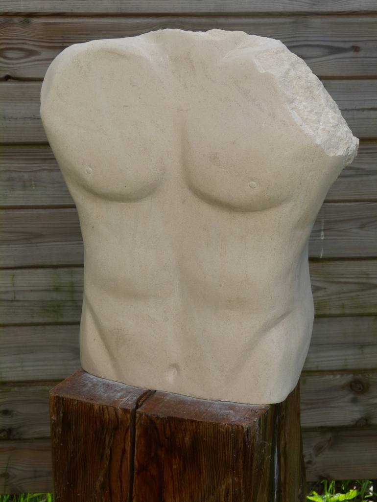 Original Body Sculpture by Caroline Wheaton