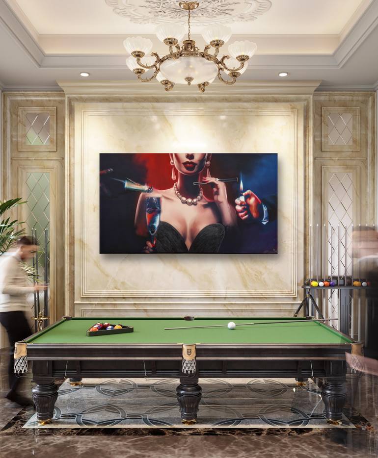 Original Contemporary Women Painting by Jolanta Rabenstein