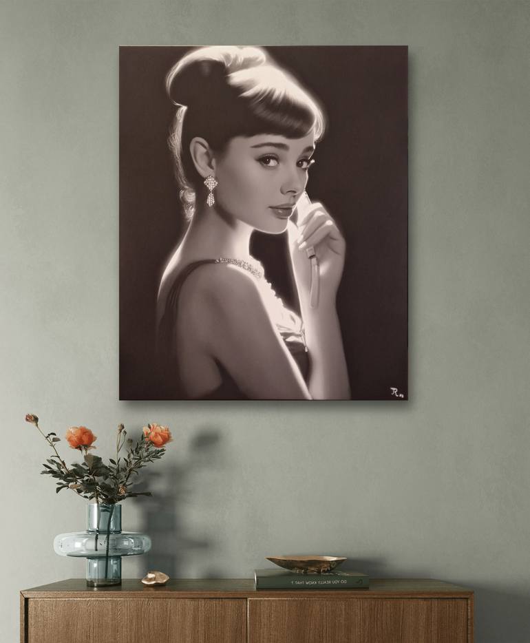 Original Contemporary People Painting by Jolanta Rabenstein