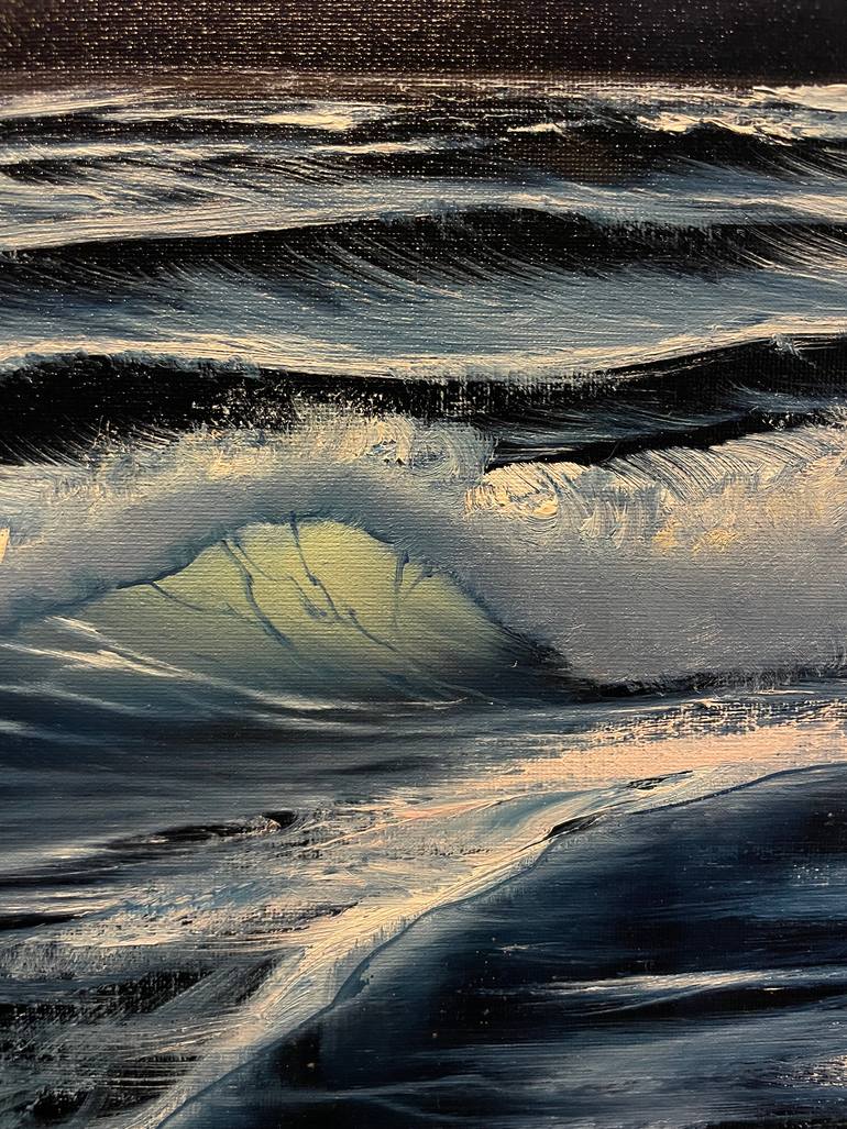 Original Contemporary Seascape Painting by John Anthony Lawrence