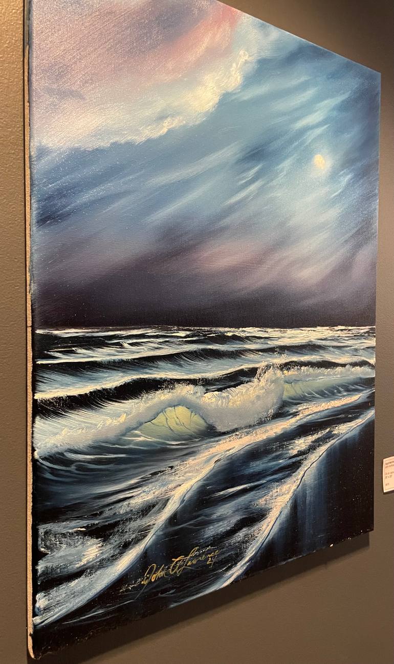 Original Contemporary Seascape Painting by John Anthony Lawrence