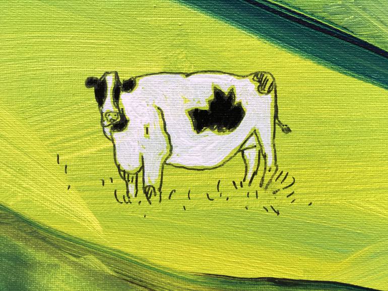 Original Abstract Animal Painting by John Anthony Lawrence