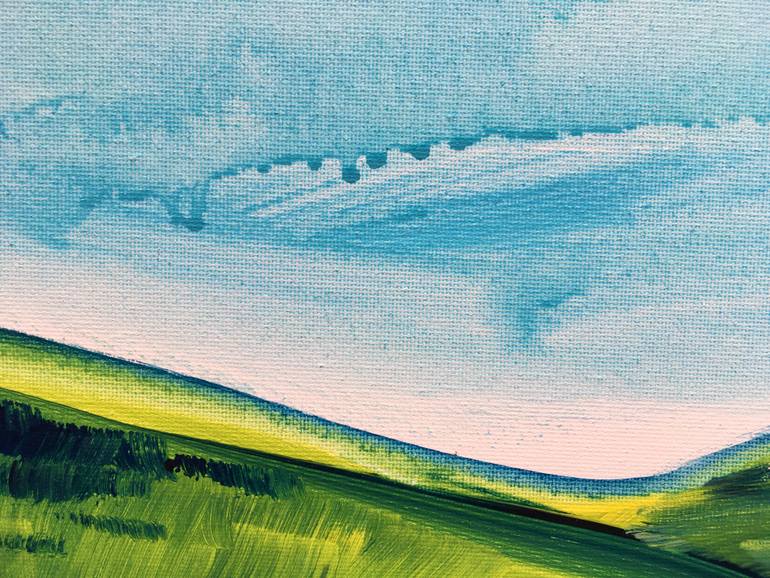 Original Abstract Animal Painting by John Anthony Lawrence