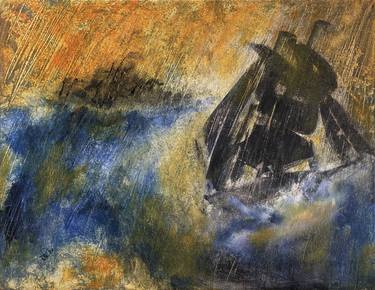 Print of Expressionism Seascape Paintings by John Anthony Lawrence