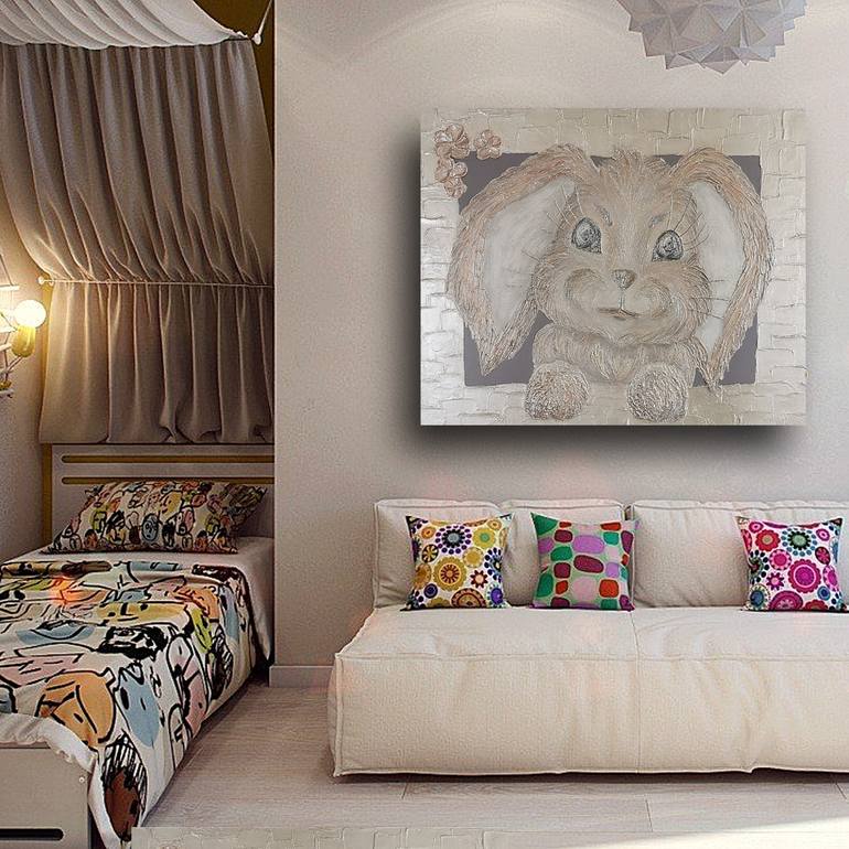 Original Fine Art Animal Painting by Elena Ivchenko