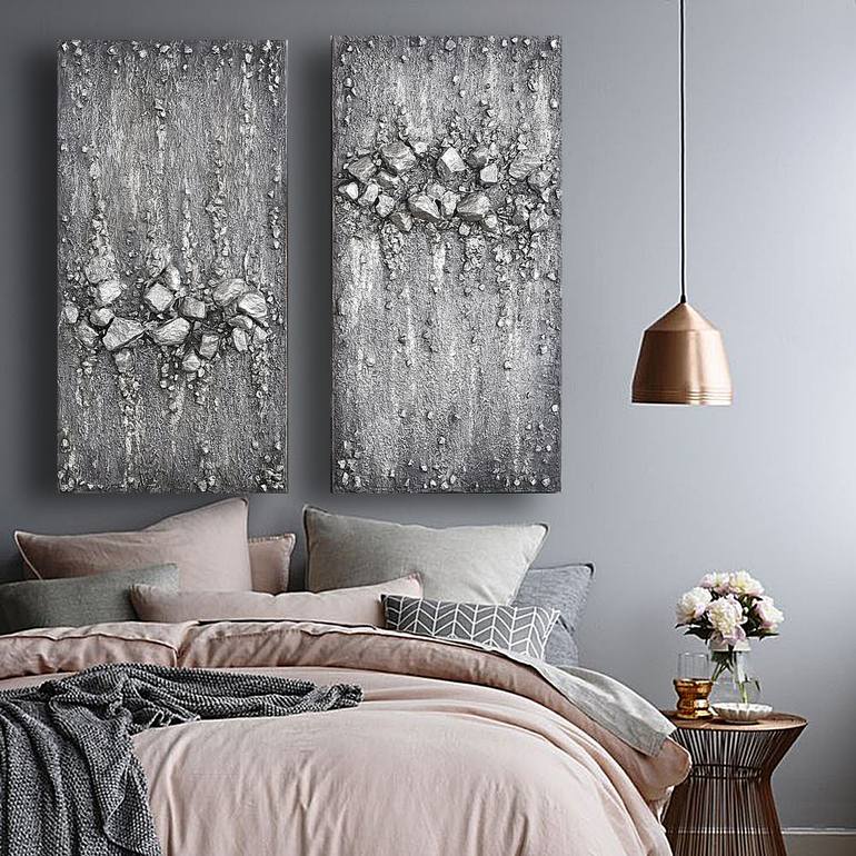 Original Conceptual Abstract Painting by Elena Ivchenko