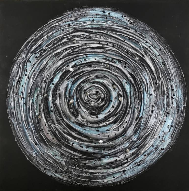 Original Conceptual Abstract Painting by Elena Ivchenko