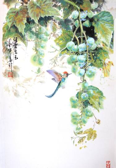 Original Fine Art Still Life Paintings by zhen jiang