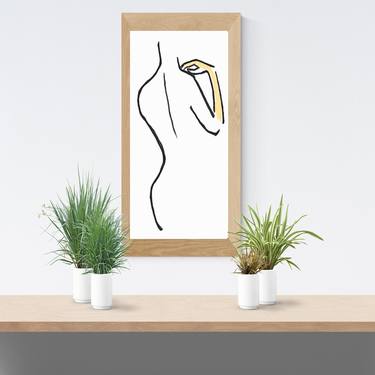 OUTLINE BODY MODERN ABSTRACT - Limited Edition of 999 thumb