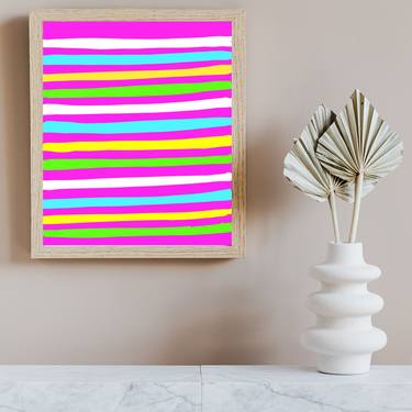 Abstract neon color - Limited Edition of 100 thumb