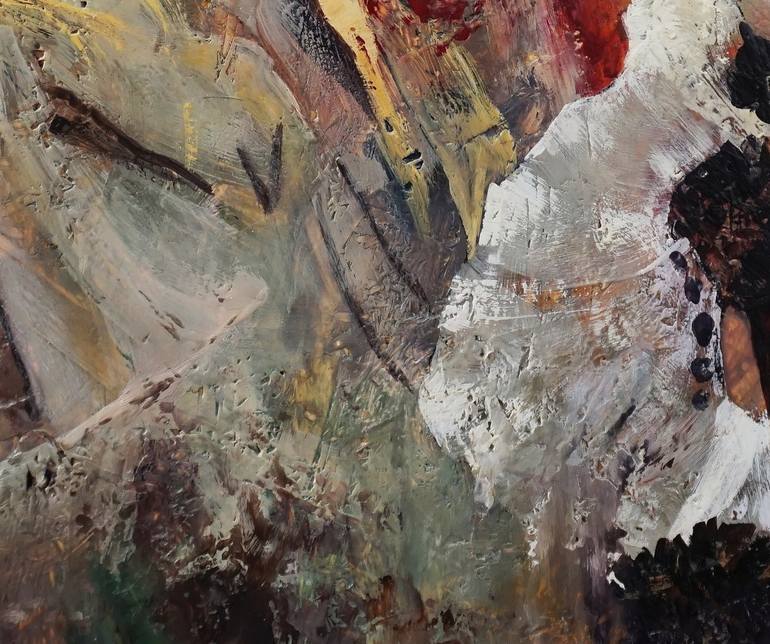 Original Contemporary People Painting by Dora Stork