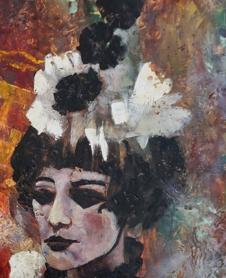 Original Contemporary People Painting by Dora Stork