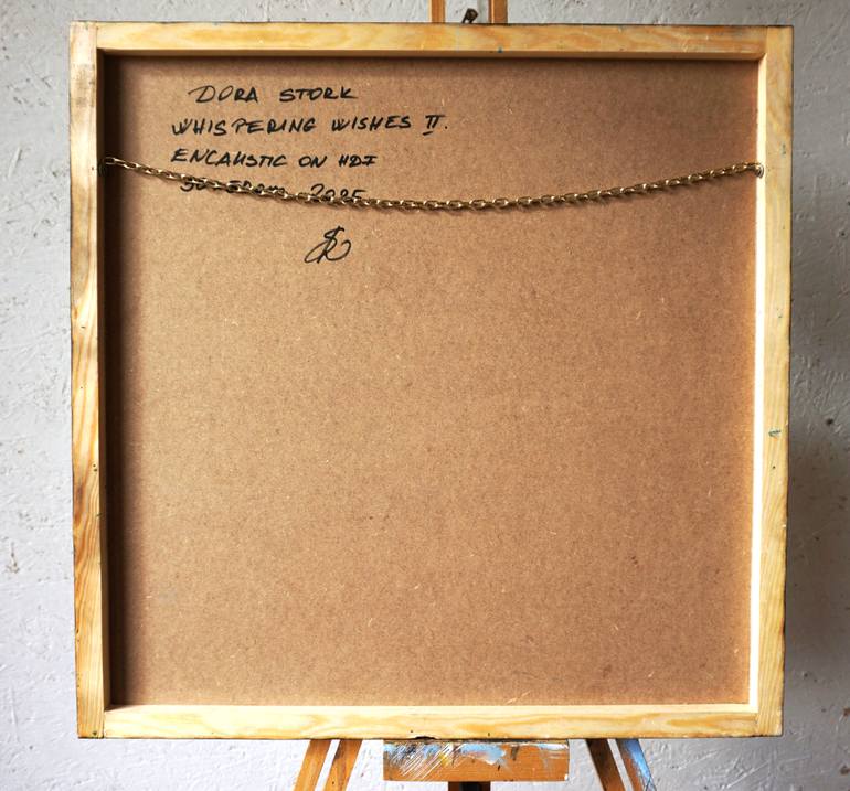 Original Abstract Botanic Painting by Dora Stork