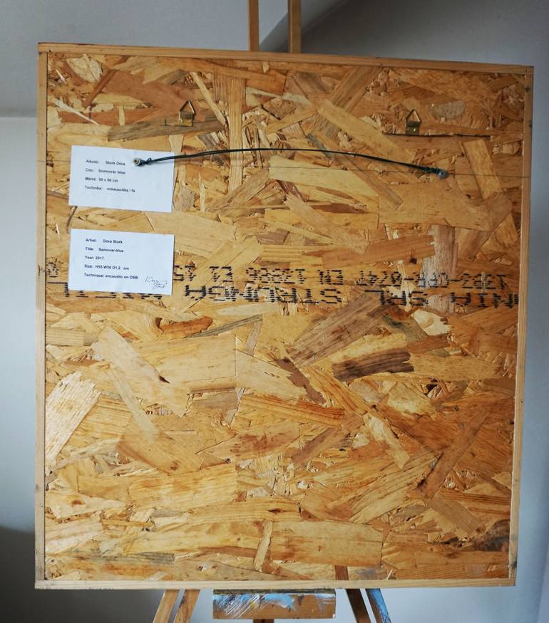 Original Abstract Still Life Painting by Dora Stork