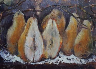 Original Abstract Expressionism Food & Drink Paintings by Dora Stork