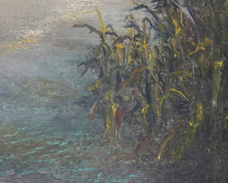 Original Impressionism Landscape Painting by Dora Stork