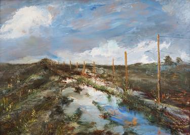 Original Impressionism Landscape Paintings by Dora Stork