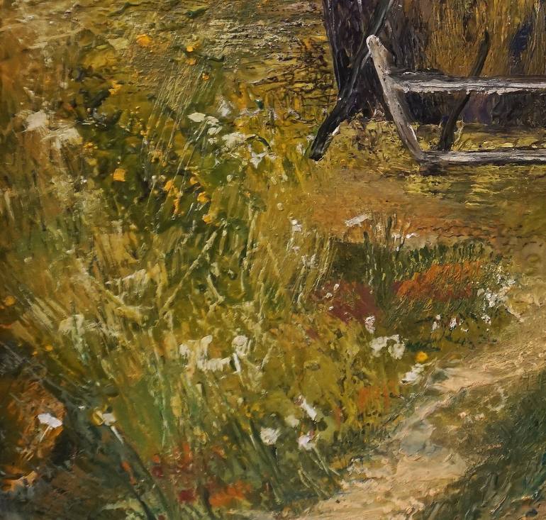 Original Impressionism Landscape Painting by Dora Stork