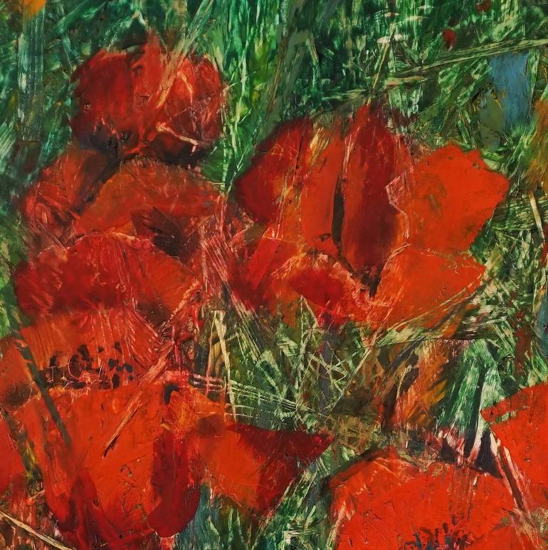 Original Impressionism Botanic Painting by Dora Stork