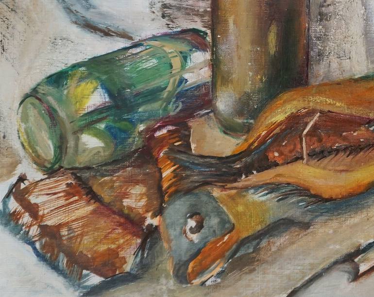 Original Impressionism Still Life Painting by Dora Stork