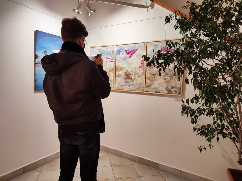 Original Abstract Other Painting by Dora Stork