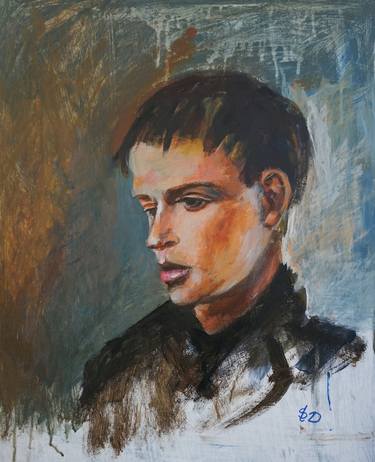 Print of Impressionism Portrait Paintings by Dora Stork