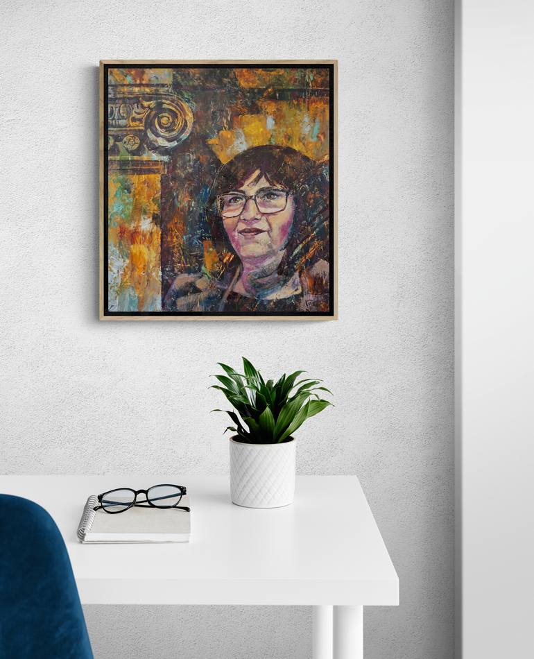 Original Figurative People Painting by Dora Stork