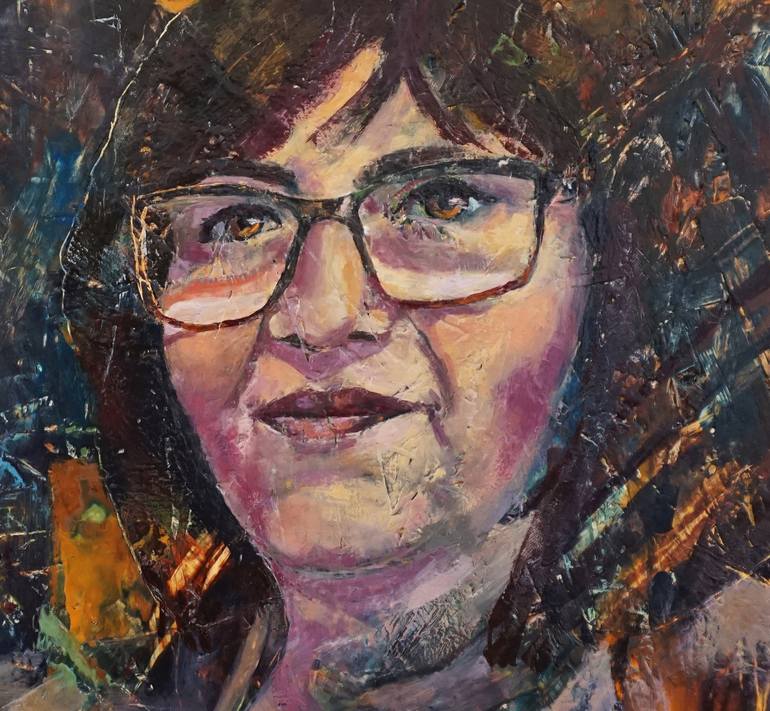 Original Figurative People Painting by Dora Stork