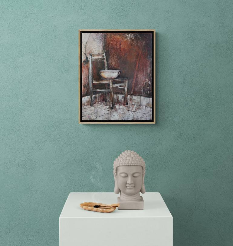 Original Conceptual Still Life Painting by Dora Stork