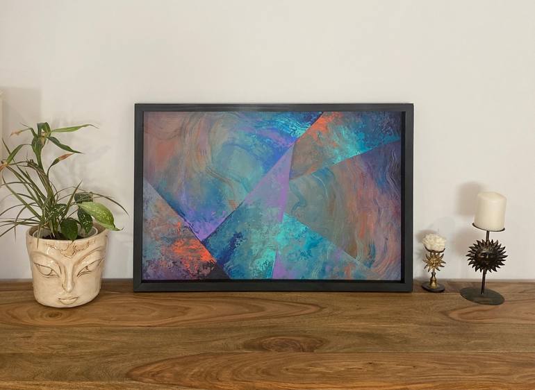 Original Abstract Expressionism Abstract Painting by Stefy Spangenberg