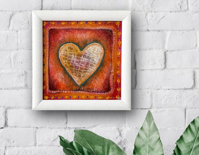 Original Illustration Love Painting by BOOLE Art