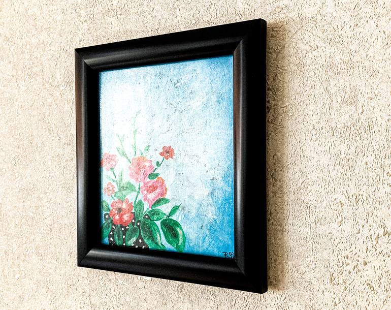 Original Fine Art Floral Painting by BOOLE Art