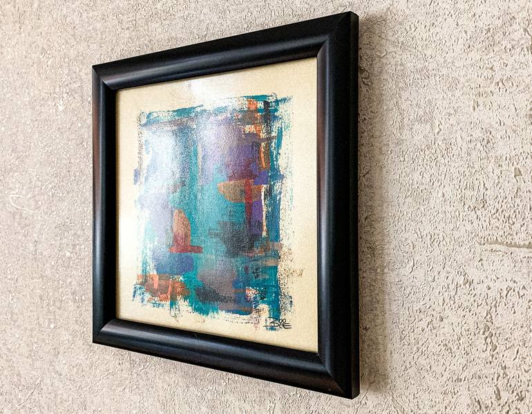 Original Abstract Painting by BOOLE Art