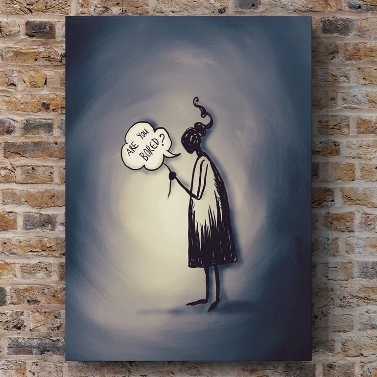 Original Conceptual Pop Culture/Celebrity Drawing by Boole Art