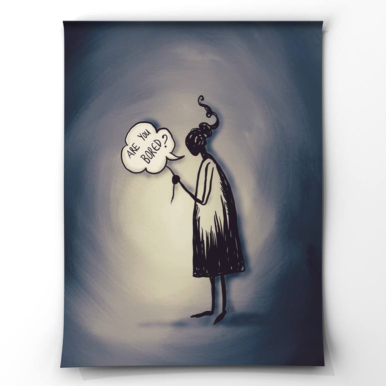 Original Conceptual Pop Culture/Celebrity Drawing by Boole Art