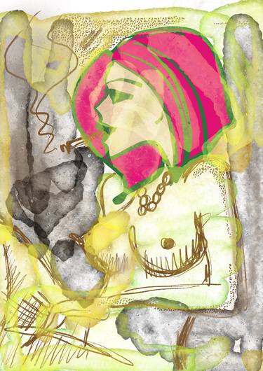 Print of Erotic Mixed Media by BOOLE Art