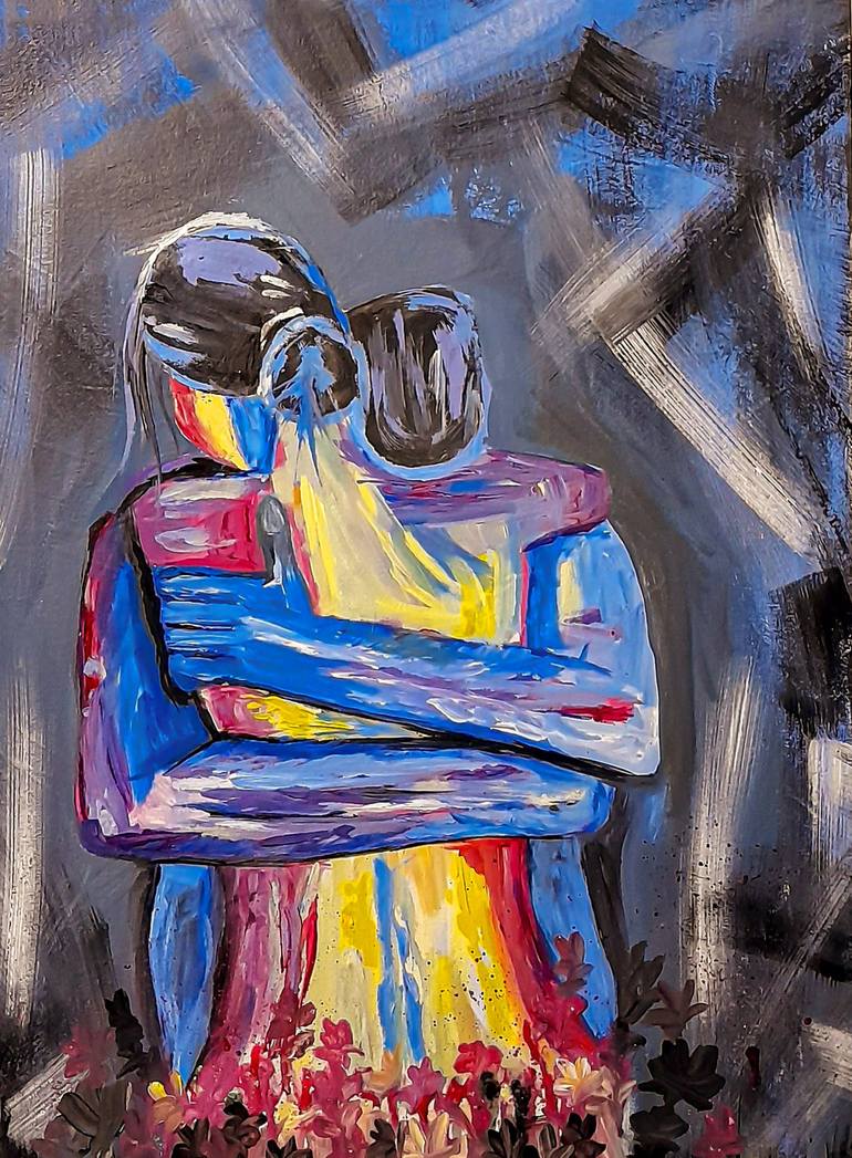 Intimacy Painting by Sheharbano Hussain | Saatchi Art