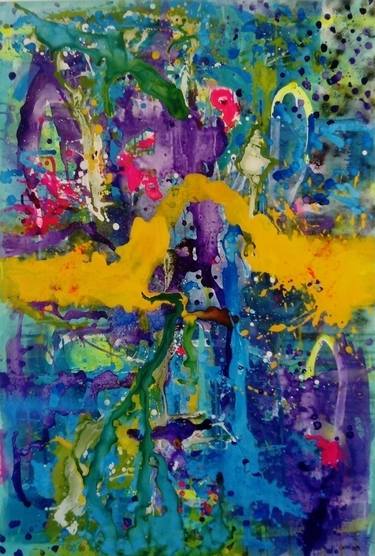 Original Abstract Paintings by Luis Guillermo Vargas